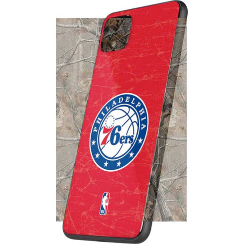NBA Philadelphia 76ers Distressed Google Pixel 4 XL Skin